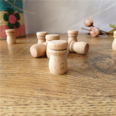 China CLASSIC Wholesale Aroma Diffuser Bottle Mini Wooden Bottle For Essential Oil for sale