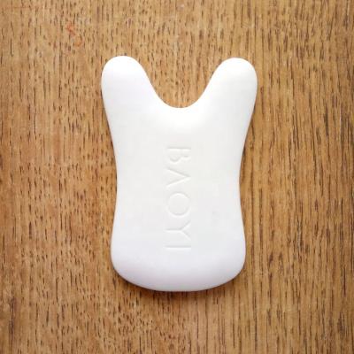 China china eco-friendly gua sha tool massager board ceramic drop plate tool for sale