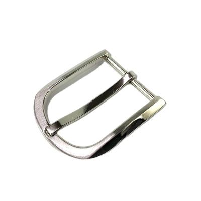 China Belt Buckle Metal Brush Nickel Belt Buckle Flat 35mm Pin Buckle for sale