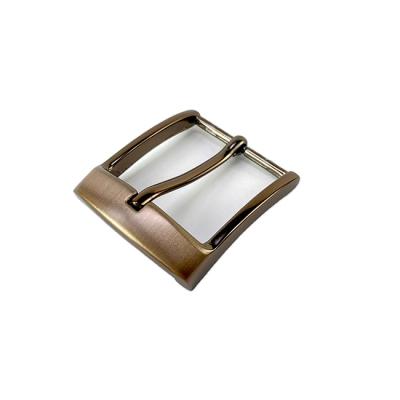 China Belt Buckle Pin Buckle in Old Bronze Color for Casual Suit Belt Metal White Buckle for sale