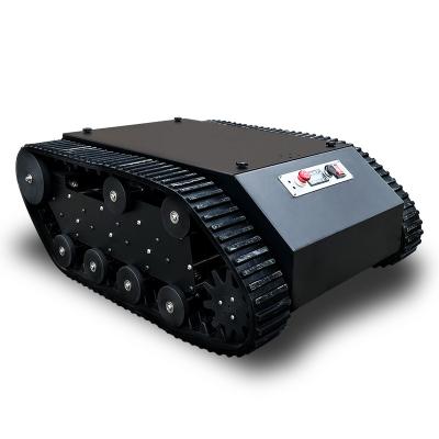 China Safety robot network control mode rubber track robot platform transport remote control tracked crawler for sale