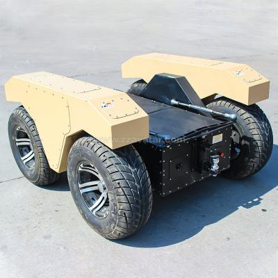 China Factory 4 Wheel Robot Chassis Recognition Used Commercial Delivery Robot for sale