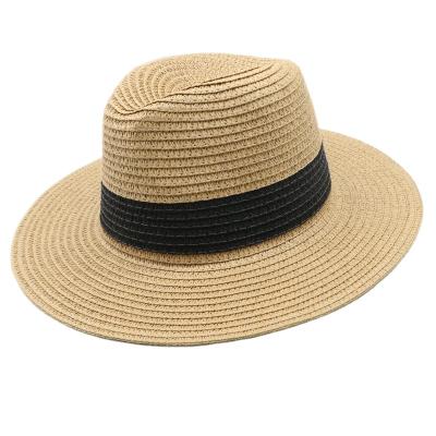 China New Fashion Style Beach Brim Sunblock Comfortable Wide Papyrus Floppy Hats Manufacturers Direct Sales for sale