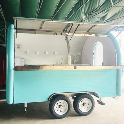 China All high quality fast food trucks mobile food trailer for sale Europe for sale