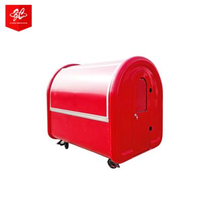 China Mobile Vegetable Processing Plant Hot Dog Cart Ice Cream Food Truck Concession Catering Airstream Fast Food Trailer Mobile Food Van for sale