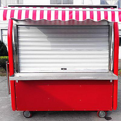 China All stainless steel food truck mobile pizza carts high quality food truck pizza trailer for sale for sale