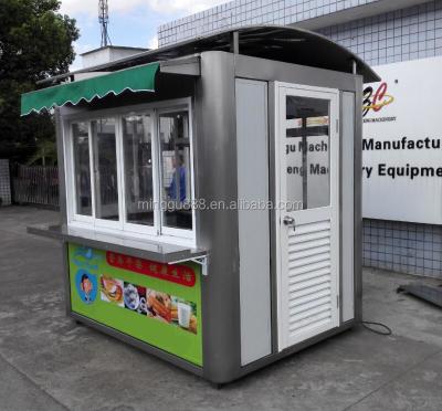 China Easy to move trailer Para comidas rapidas de comidas food truck modern steam corn cart shaved ice trailer for sale