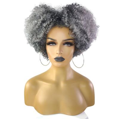 China HD French Curl Lace Front Human Hair Wigs Natural Curly Wigs 100% Unprocessed Virgin Brazilian Hair Wigs For Black Woman for sale