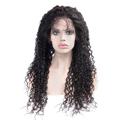 China Wholesale Cheap Brazilian French Curly Wigs 15mm Human Hair Curl Lace Front 250 Density Wigs For Black Women for sale