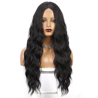 China Fashion Style Big Wave Wigs Women Big Hair Wig Human Hair Wigs for sale