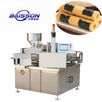 China food & Cheap factory price factory production egg roll making line wafer stick drink biscuits making machine for sale