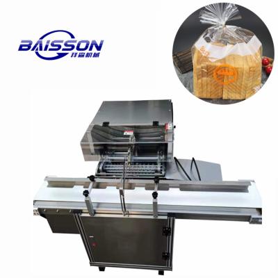 China High Quality Food Plastic Bag Cutting Machine Bread Bag Clip Machine for sale