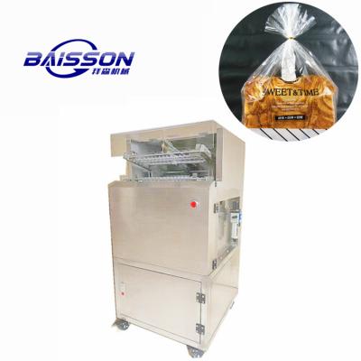 China Automatic Food Bread Bag Package Machine Twist Tie Machine For Bakery for sale