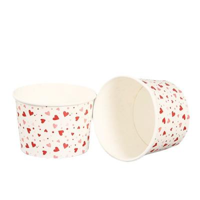 China Customized Customized Ice Cream Cups With Dome Lid for sale