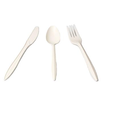 China Disposable Disposable Cutlery PSM 7 Inch Eco Friendly Biodegradable Compostable Fork for sale