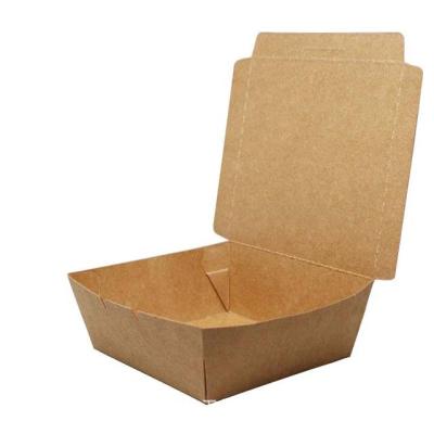 China Biodegradable Disposable Take Out Food Paper Packaging Boxes For Restaurant 1000ml for sale