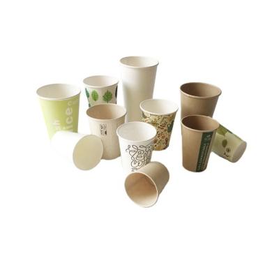 China Factory Directly Sell Food Grade Leakproof Thick Single Wall Craft Paper Cups for sale