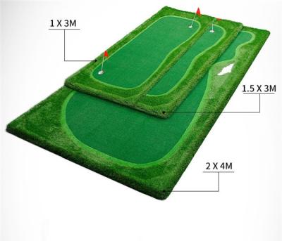 Cina verde mettente verde mettente del portatile del rotolo 40mm del tappeto erboso di golf di 1.5m per il cortile in vendita