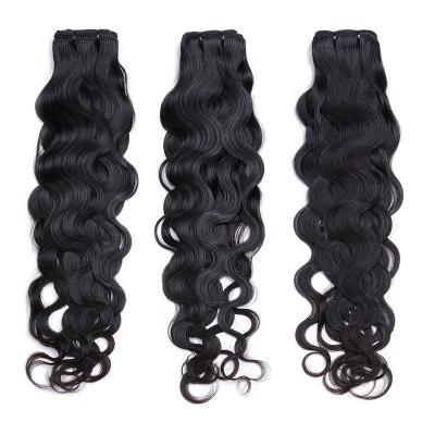 China Mixed Length Indian Human Hair Bundles Long Lasting No Shedding Natural Looking for sale