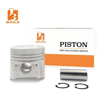 China Piston 87mm for Kubota 1 DAY Shipping 4PCS 16423-21112 Piston V2203 Kit 87mm for Kubota Forklift Engine Parts for sale