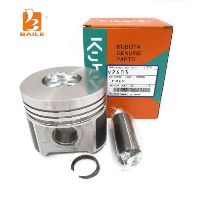 China Forklift forklift rebuild overhaul diesel engine parts for kubota V2403 87MM piston 1G796-2111 1G796 2111 with high quality for sale