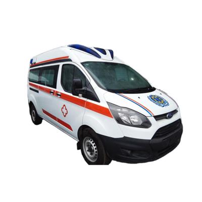 China Brand New 4*2 Engine Manual Ambulance Ward Vehicle With Flashing Light 215/75R16LT for sale