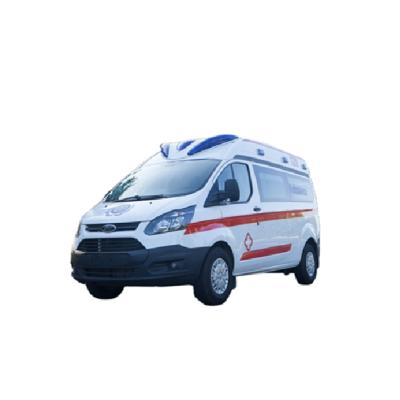 China Long Wheelbase Medium Roof Fuxing Ambulance With Negative Pressue Isolation 215/75R16LT for sale