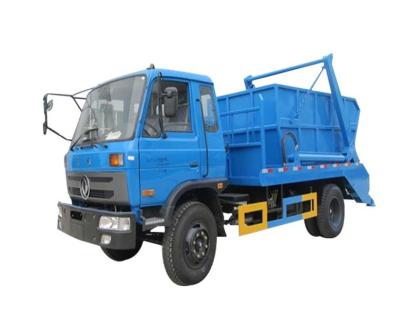 China 10 CBM Drop Off Garbage Truck Container Garbage Truck Swing Lift Garbage Truck EQ1168GLJ5 for sale