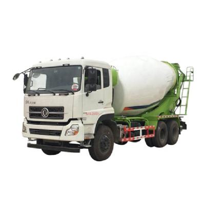 China Factory Rear Double Deck 14 CBM Engineering Construction Concrete Mixer Truck for sale