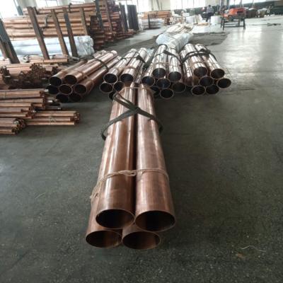 Chine 1mm 2mm 3mm thick 99.99% Pure Flexible Seamless Copper Pipes à vendre