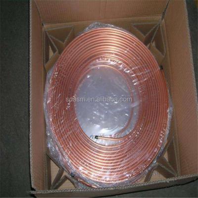 China Pancake copper tube Coil for ACR copper pipe price for sale