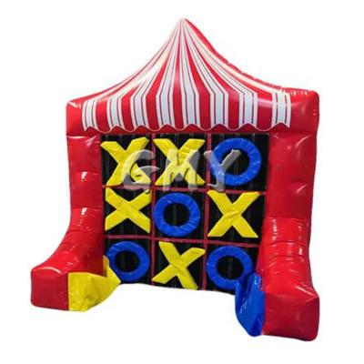 China Commercial/Birthday/Wedding/Party/School/Backyard Inflatable Game Party Event Outdoor Tic-TAC-Toe Game Tictactoe Fun For Party for sale