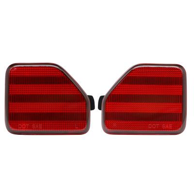 China PC+ABS Ailead OEM E-mark Red DOT SAE LED Rear Bumper Reflector Side Marker Lights For JEEP COWBOY 2018- for sale