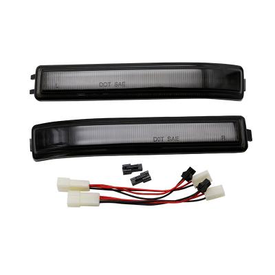 China PC+ABS+LED Ailead Smoke Lens LED Mirror Marker Sequential Moving Side Turn Signal Lights Lamp For Ford F150 2009-2014 for sale