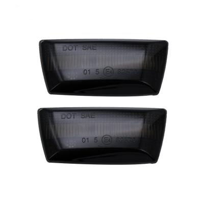 China PC+ABS+LED Ailead Lens Smoked Amber Blinker LED Side Marker Marker Lights For Opel Cascada 2013- for sale