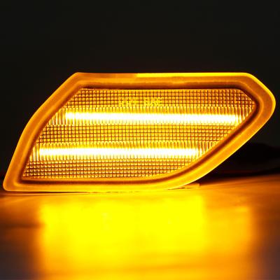 China PC+ABS Ailead Auto Lighting System Plug N Play Front Reflector Led Side Marker Lamp For Jeep For Wrangler 2018- for sale