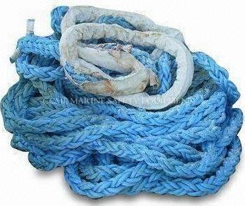 China Marine Mooring Polyester Rope With Double Layered Strand Braided And Twist Type for sale