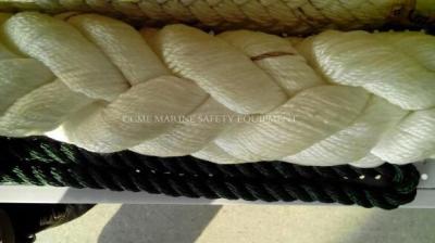 China Marine Mooring Polypropylene Filament Stereotype Fiber Rope for sale