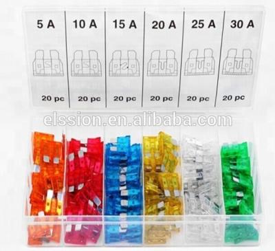 China 120pc Automotive Auto Fuse Assortment for sale