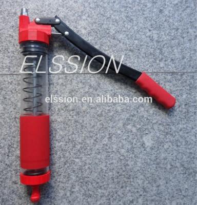 China 600CC Transparent Tube Manual Pressure Lubricator For Excavator Parts 600cc for sale