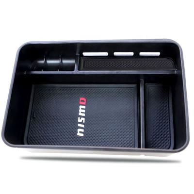 China Business Export Car Accessories Hot Sale Car Seat Console Iso Frequency Repeater Interior Storage Box For Patrol Y26 for sale