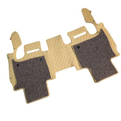 China Luxury Waterproof Dustproof Leather Foot Mats Car Cargo Mat For Car Floor Land Cruiser for sale