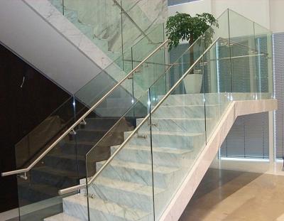 China EUROPEAN Interior Residential Straight Steel Beam Stairs Led Lighting Marble Steel Staircase for sale