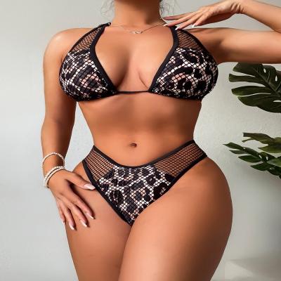 China Sexy Summer Biquinis Women Plus Size New Swimming Sports Bikini Set Bra Thong Leopard Padded Bikini Set Brazilian Beach Wear Swimsuit Female for sale