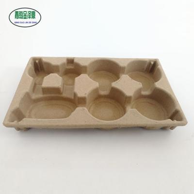 China Wine Food Storage Container Kitchen Chili Cruet Square Condiment Packaging Pulp Packaging Packaging for sale