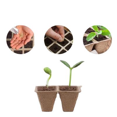 China Ceramic Flower Shop Packaging Flower Shop Trays Degradable Pulp Glass Flowerpot Simple Hardwood for sale