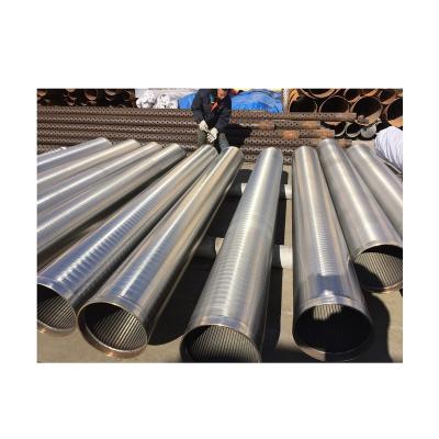 China Other Professional High Performance Water Supply Compressive Steel Filter Tube Stainless Screen Pipe for sale