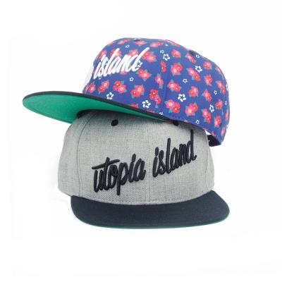 China JOINT Sublimation Printing Snapback Caps Custom Your Own Printing Snapback Caps / Hats for sale