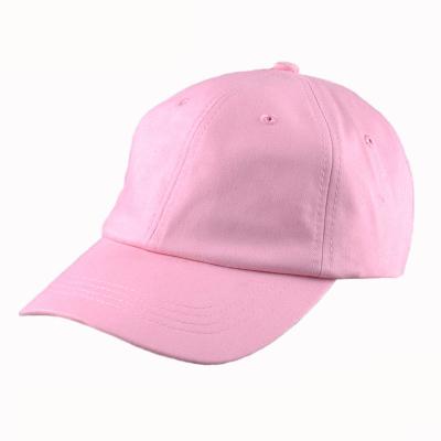 China COMMON Best Selling Bulk Pink Single Dad Hats Outdoor Sun Baseball Cap Custom Logo For Women for sale