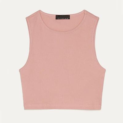 China Wholesale Custom Cotton Anti-pilling Fitness Women Sleeveless Tank Top for sale